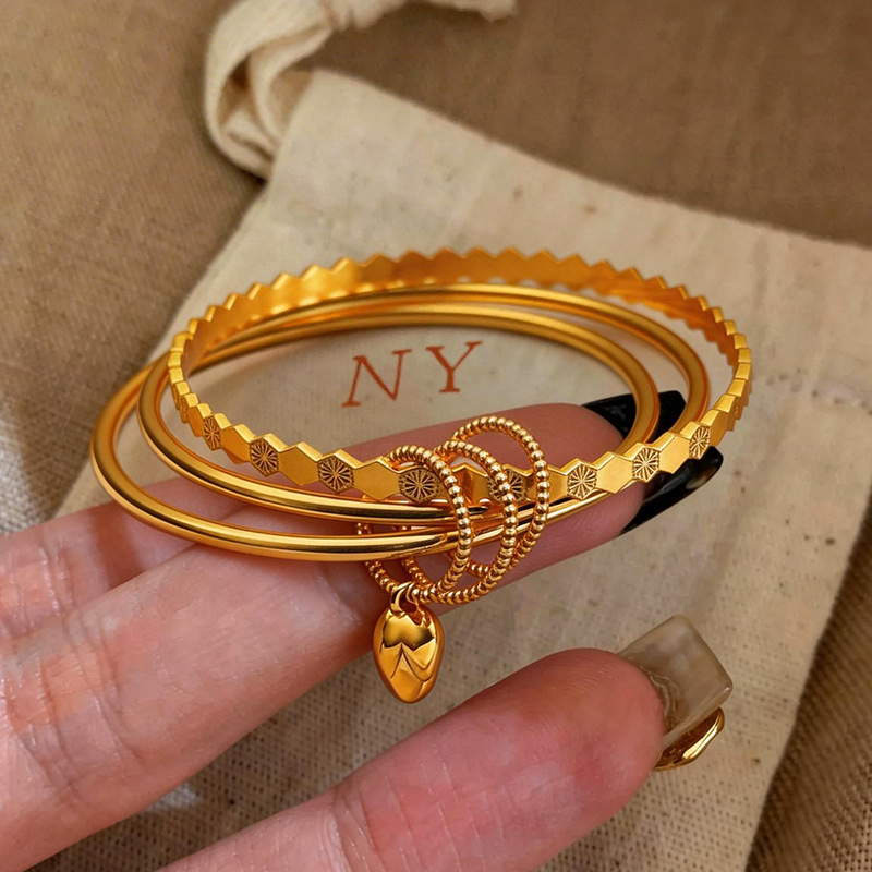 Luxury Lifestyle Beauty - Bracciale da Donna in Oro 24K