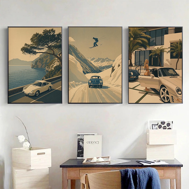 Poster di Viaggio Retrò di Lus - Luxury Lifestyle Pictures recensione e prezzo
