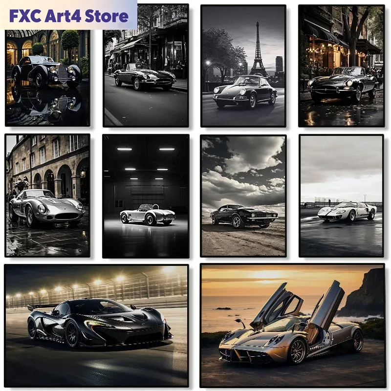 Poster di Auto di Marca Famosa - Quiet Luxury Lifestyle recensione e prezzo